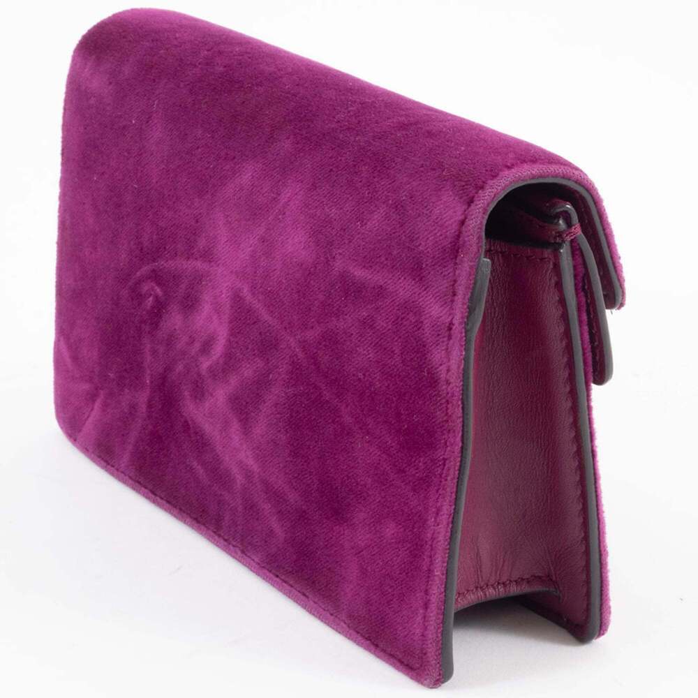 GUCCI Purple Leather Shoulder Bag - Picture 9 of 16